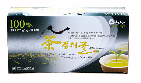 Jeju ChaJunguigol Green Tea - 100 Made in Korea